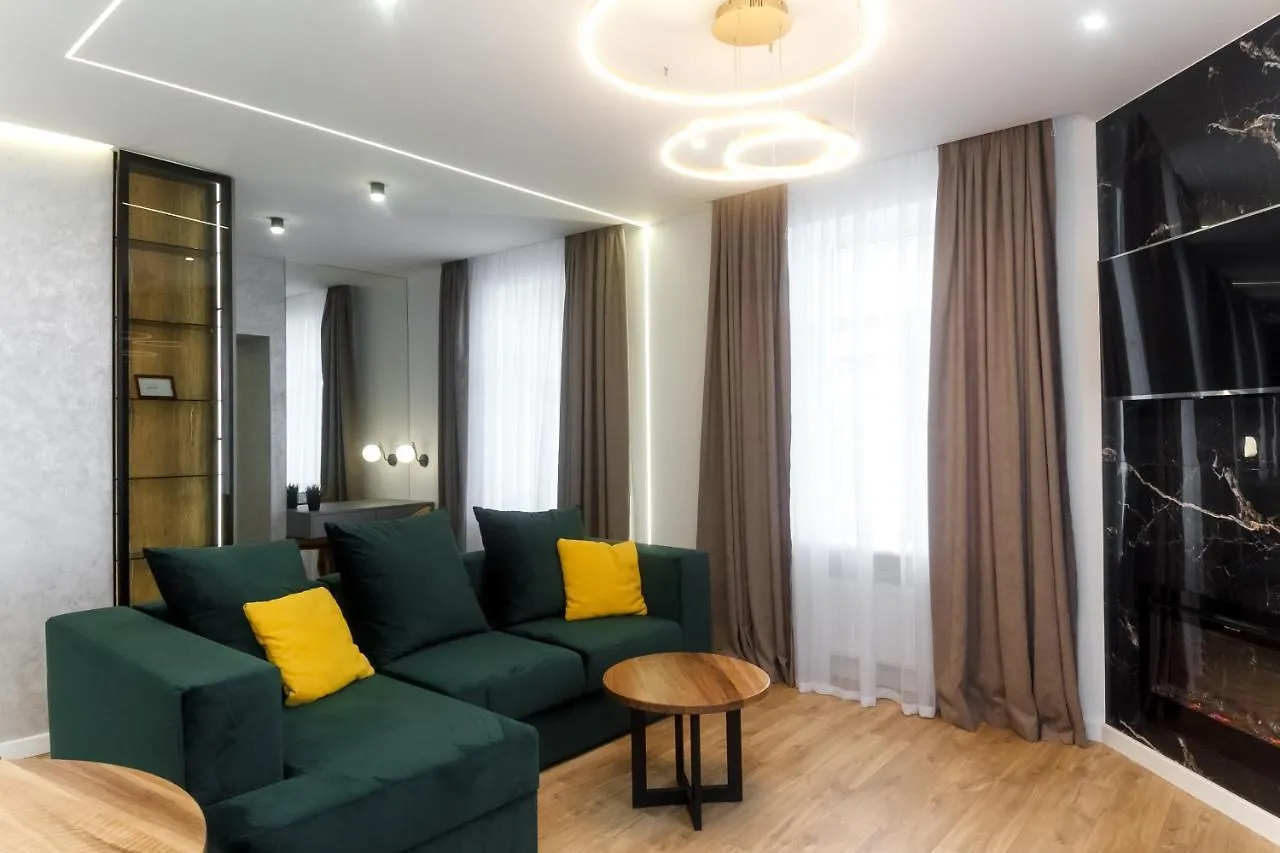 Apartment Vip Центр Львова Джакузі Камін Площа Ринок Ukraine
